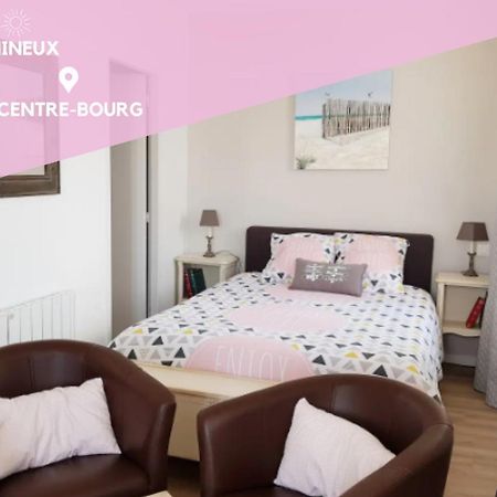 Studio Cosy Les Roses Tremieres 3 Etoiles Centre Plouharnel Proche Mer Exteriör bild
