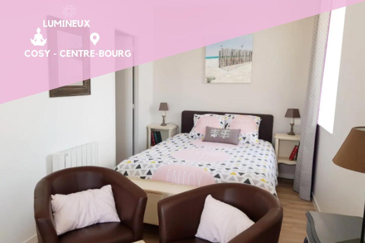 Studio Cosy Les Roses Tremieres 3 Etoiles Centre Plouharnel Proche Mer Exteriör bild